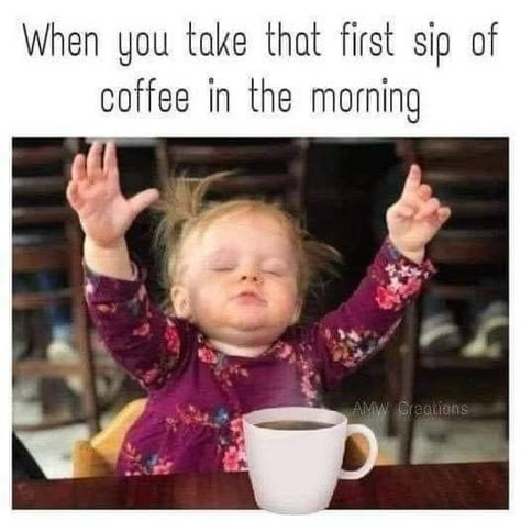 Morning Coffee Funny, Coffee Jokes, Funny Inspiration, Work Funnies, Funny Day Quotes, Happy Day Quotes, Good Morning Funny Pictures, Coffee Aroma, Happy Morning Quotes