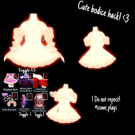 Royal High Accessory Combos, Royal High Accessory Hacks, Free Royale High Outfits, Royal High Hat Combos, Bodice Combos Royale High, High Tips, Rh Hacks, Roblox Hacks, Royals High