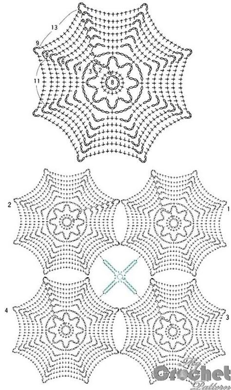 Spider Web Crochet Pattern, Web Crochet Pattern, Gothic Crochet Patterns Free, Knitting Halloween, Spider Web Crochet, Crochet Spiderweb, Web Crochet, Crochet Spider Web, Crochet Snowflake Pattern