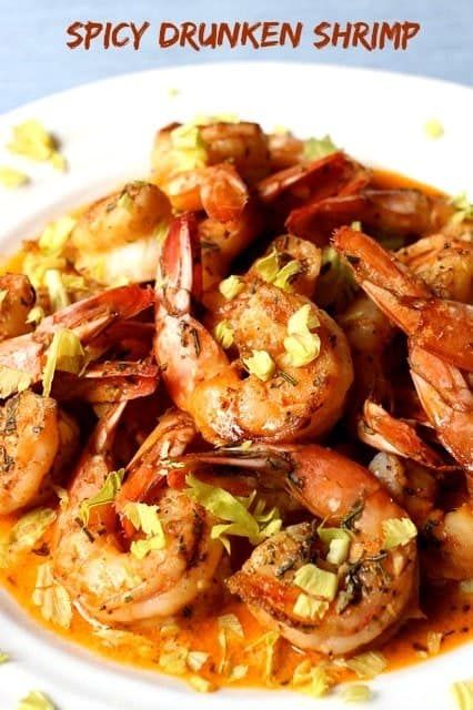 This Spicy Drunken Shrimp recipe is made with beer, hot sauce and butter to make up the most addicting, dippable sauce! #shrimprecipe #appetizers #dinnerideas #dinnerrecipe #seafoodrecipe Drunken Shrimp Recipe, Drunken Shrimp, Shrimp Appetizer Recipes, Spicy Shrimp Recipes, Cooked Shrimp, Shrimp Dinner, Shrimp Recipes For Dinner, Shrimp Recipes Easy, Comfort Food Recipes Dinners