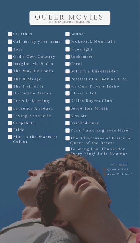 Vintage Movie Recommendations, Movies Like Cmbyn, Queer Movies List, Lgbtq Movies List, Queer Shows To Watch, Best Queer Movies, Gay Characters In Movies, Vintage Movies To Watch, Queer 2024 Movie