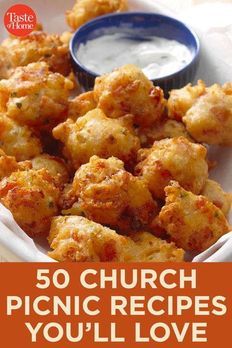 Tomato Fritters, Church Potluck Recipes, Easy Picnic Food, Fritters Recipe, Potluck Dishes, Fritter Recipes, Cooking For A Crowd, Amish Recipes, Potluck Recipes