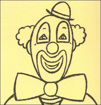 how to draw a circus clown Scary Clown Drawing, Breakfast Video, Simple Face Drawing, Clown Drawing, Clown Paintings, Circus Characters, Kids Canvas Art, Creepy Drawings, Drawing Lessons For Kids