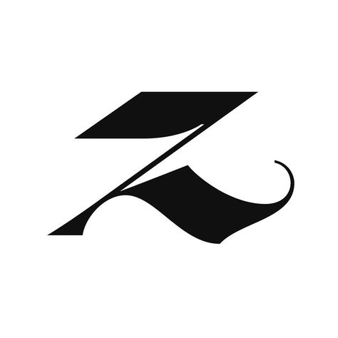 yury_veselov - BFoWCfQHRUi Letter Z Typography, Zs Logo, Z Monogram, Typography Design Inspiration, Clothing Labels Design, Type Inspiration, Cool Typography, Art Hub, Monogram Logo Design