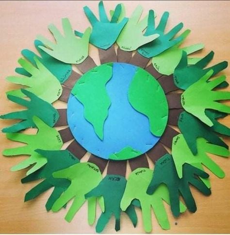 Earth Day Drawing, Earth Activities, Earth Day Coloring Pages, Science Board, Earth Day Projects, Earth Craft, Earth Day Crafts, Earth Day Activities, Hand Crafts For Kids