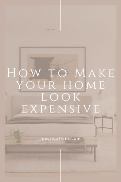 These easy and inexpensive updates are sure to make your home look more expensive without breaking the bank. Make House Look Expensive On A Budget, How To Make A House Look Expensive, Make Living Room Look Expensive, How To Make Your House Look Luxurious, Make House Look Expensive, How To Make Your Home Look Expensive, Expensive Looking Living Room, How To Make Your House Look Expensive, New Build Living Room Ideas