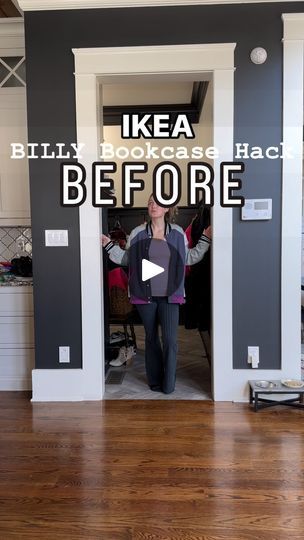 10K views · 1.3K reactions | IKEA Billy Bookcase Hack ✨Emptayyyy Wall Filled In! I stacked two Billy’s with a lil’ trim on a base .. the third on top with a little twisty turnt action to create this cubby zone!! I SO LOVE it! Keep it off my island.. put it in your cubby!!! *Can you tell I’m on my third Kindergartener?!* This space was a LaMe wall 7 months ago! 😁Love making a random space USABLE space quite a bit 🫶😂😅🥹. | Kellye Palas | altego_music · SAVE YOUR TEARS X BIRDS OF A FEATHER (ALTÉGO MIX) Billy Bookcase With Doors, Billy Hack, Ikea Billy Hack, Bookcase Hack, Save Your Tears, Billy Ikea, Billy Bookcase Hack, Ikea Billy Bookcase Hack, Bookcase Door