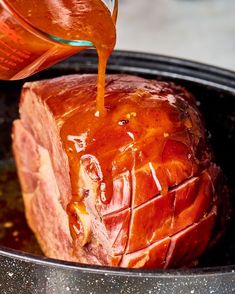 Everything You Need to Know About How to Cook a Ham | Kitchn Ham For Thanksgiving, Baked Ham Steak, Cook A Ham, Cook Ham, Holiday Meal Prep, Thanksgiving Ham, Ham In The Oven, Cooks Illustrated Recipes, Whole Ham