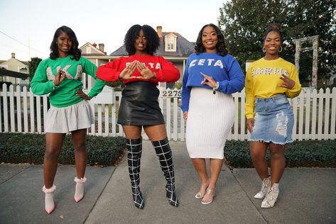 Greek Paraphernalia, Pretty Poodles, Delta Sigma Theta Sorority, Founders Day, Alpha Kappa Alpha Sorority, Zeta Phi Beta, Baddie Outfits Ideas, Delta Sigma Theta, Sorority And Fraternity