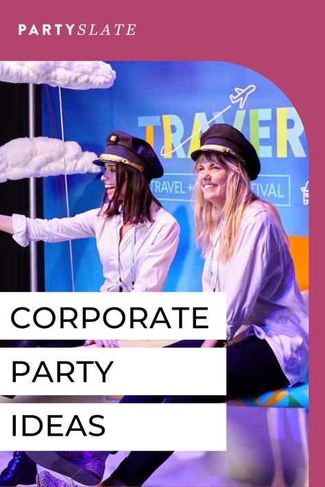 Corporate Event Activities Ideas, Corporate Celebration Ideas, Corporate Activities Ideas, Corporate Theme Party, Company Birthday Ideas, Corporate Event Design Ideas, Employee Event Ideas, Corporate Party Theme Ideas, Corporate Launch Event Ideas