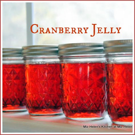 Gifts From Miz Helen's Kitchen Jelly Ideas, Jelly Homemade, Cranberries Recipes, Canning Jelly, Salted Caramel Candy, Jelly Maker, Cranberry Bread Recipes, Potato Sausage, Canning Jam Recipes