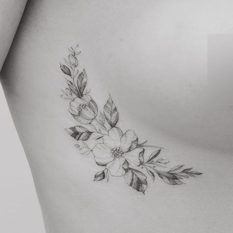 160+ Best Carnation Flower Tattoo Designs With Meanings (2021) Delphinium Flower Tattoo, Carnation Flower Tattoo, Flower Tattoo On Ribs, Delphinium Flower, Small Rib Tattoos, Tattoos On Side Ribs, Underboob Tattoo Designs, Carnation Tattoo, Rib Tattoos For Women