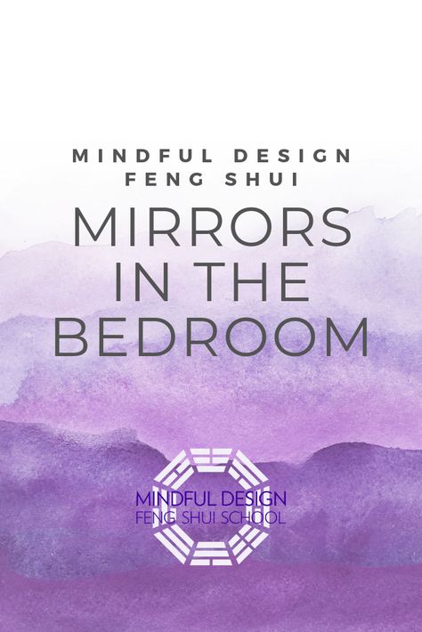 We get asked all the time about mirrors in the bedroom, so today's post is all about our perspective on this. Feng Shui Mirror Placement Bedrooms, Feng Shui Bedroom Mirror, Bed Feng Shui, Feng Shui Mirrors, Room Feng Shui, Mirror Placement, Round Mirror Decor, Feng Shui Bedroom, Couple Room