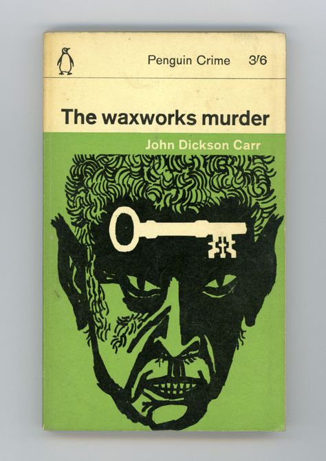 waxworks murderer green penguin book cover Acadia Aesthetic, Penguin Books Covers, Cut Paper Illustration, Creative Book Covers, Novel Cover, Vintage Penguin, Penguin Book, Vintage Book Covers, Top Books To Read