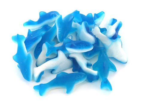 Gummi Blue Sharks - Bulk Gummy Sharks, Gummi Candy, Shark Images, Godzilla Funny, Corporate Holiday Gifts, Giant Candy, Shark Birthday Party, Retro Candy, Shark Party