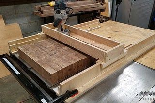 Drum Sander, Wooden Workshops, Router Sled, Router Jig, Kabinet Dapur, Woodworking Shop Projects, Woodworking Joinery, Easy Coffee, Router Woodworking