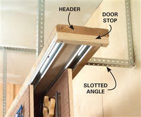 Sliding Wall, Woodworking Storage, Woodworking Magazine, Popular Woodworking, Shop Storage, Built In Bookcase, Woodworking Jigs, Woodworking Bench, Wood Working For Beginners