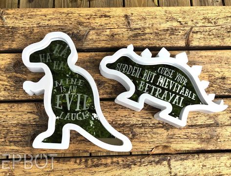 EPBOT: Shiny! A Dollar Tree DIY For Firefly Fans Diy Dino Decor, Dinosaur Mirror Diy, Diy Dino Fossils, Diy Dinosaur Bones Fossil, Diy Dinosaur Fossil Dig, Dinosaur Kids Room, Etching Cream, Etched Mirror, Quick Crafts