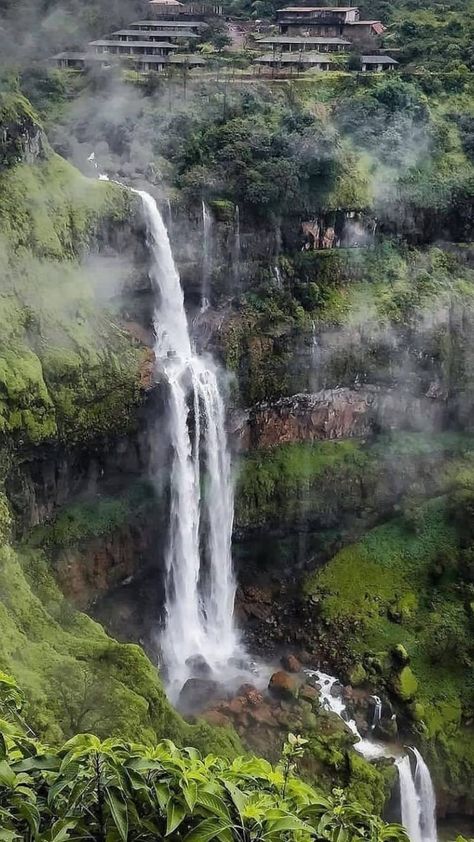 Thusharagiri Waterfalls, Rajgad Fort Images, Fort Images, Rajgad Fort, Amazing Waterfall, Winter Nyc, Waterfall Wallpaper, Ocean Images, Mahabaleshwar