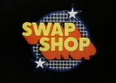 Tv Show Logos, Swap Shop, The Swap, Boutique Logo Design, 90s Tv Show, Childrens Tv, Howard Stern, Prank Calls, Tv Shopping