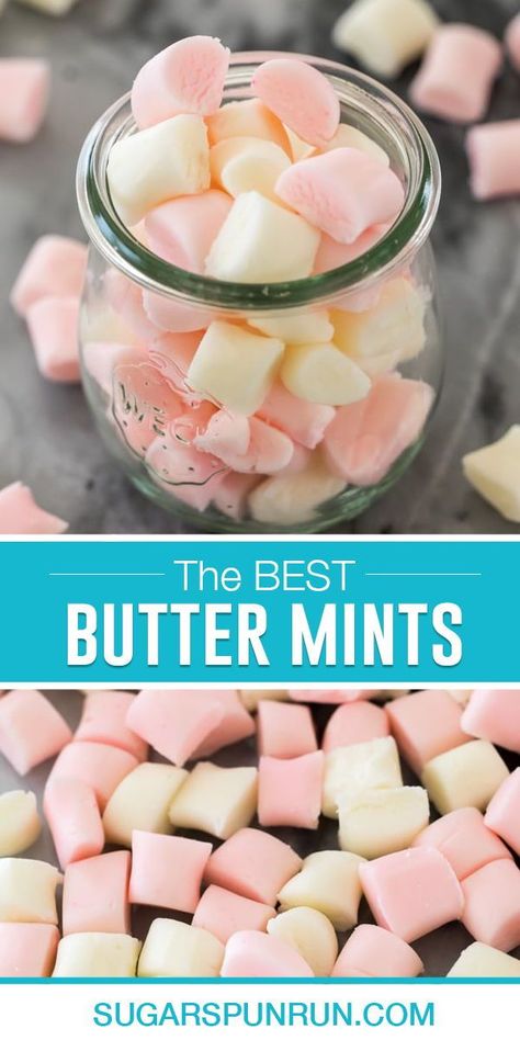 Buttermints Recipe, Mint Meltaways, Wedding Mints, After Dinner Mints, Cream Cheese Mints, Dinner Mints, Butter Mints, Candy Man, Candy Treats