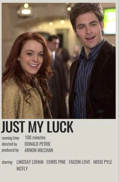 Chick Flicks Movies, Halloween Costume Movie, Luck Movie, Date Movie, Quote Movie, Romcom Movies, Movie Hacks, Movies To Watch Teenagers, Just My Luck