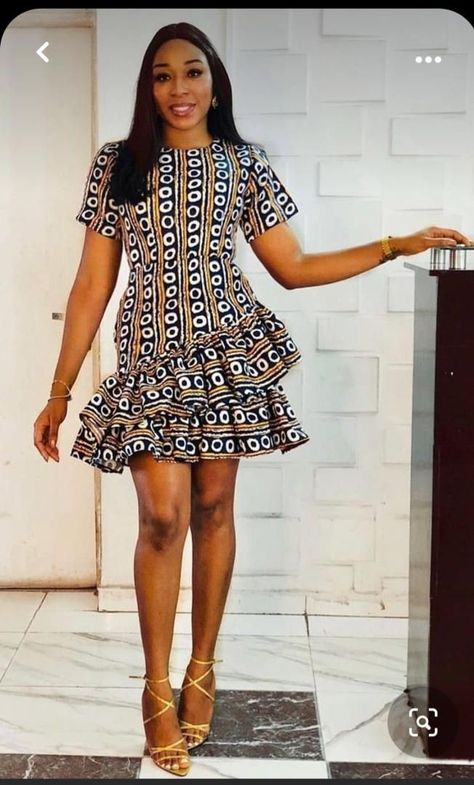 Short Ankara Dresses Classy, Kitenge Dress Designs, Chitenge Outfits, Latest Ankara Short Gown, Short Ankara Dresses, Ankara Dress Designs, Ankara Short Gown Styles, Nigerian Fashion, Ankara Dress Styles