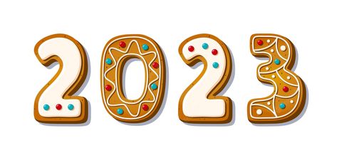 Gingerbread Numbers, Christmas Crafts Kids Ornaments, Number Vector, Printable Frames, Hand Symbols, Background Cute, Fruit Cartoon, Christmas Shadow Boxes, Gingerbread Christmas Decor