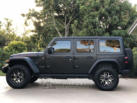 2018 Jeep jl Wrangler Satin Matte Black Vinyl Black Out Jeep Wrangler, Black 4 Door Jeep Wrangler, Jeep Black Matte, Matte Black Bronco, Matte Jeep Wrangler, Jeep Wrangler Matte Black, Blacked Out Jeep Wrangler, Matte Black Jeep, All Black Jeep