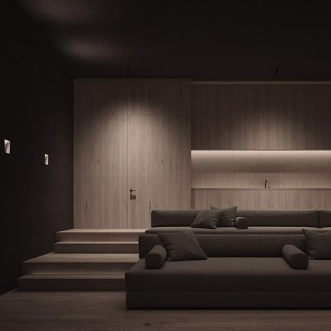 Theater Interior Design, Movie Theatre Room, Guest Room Lighting, Ooaa Arquitectura, Cinema Room Design, Home Cinema Design, Home Theatre Design, Theater Interior, Cinema Rooms