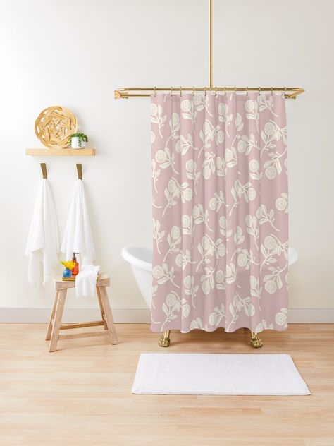 "Spring Pink Floral Pattern" Shower Curtain for Sale by OceansideArt1 Home Decor Finds, Pattern Shower Curtain, Pink Floral Pattern, Patterned Shower Curtain, Curtains For Sale, Pink Floral, Shower Curtain, Floral Pattern, Curtains