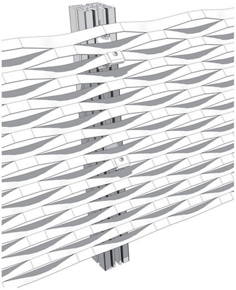 Perforated Metal Panel, Expanded Metal Mesh, Parking Building, Cladding Design, Facade Panel, Metal Facade, Cladding Systems, Facade Cladding, Expanded Metal