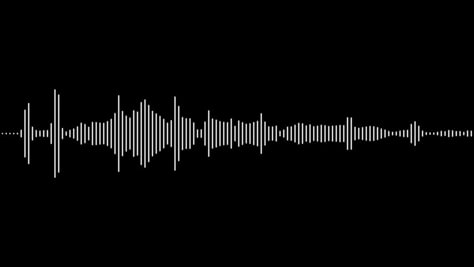 Audio Wave Video, Audio Wave Gif, Music Waves Video, Audio Spectrum Video, Music Waves Gif, Equalizer Video, Sound Background, Sound Animation, Black And White Video