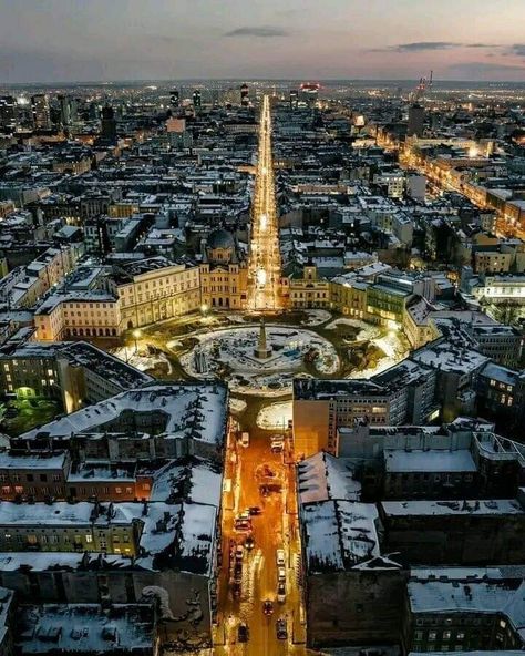 Lodz Poland Rzeszow Poland, Poland Dark Aesthetic, Lodz Poland, Poland Lodz, Poland Aesthetic Warsaw, Poland Castles, City Tattoo, Lodz, Albania