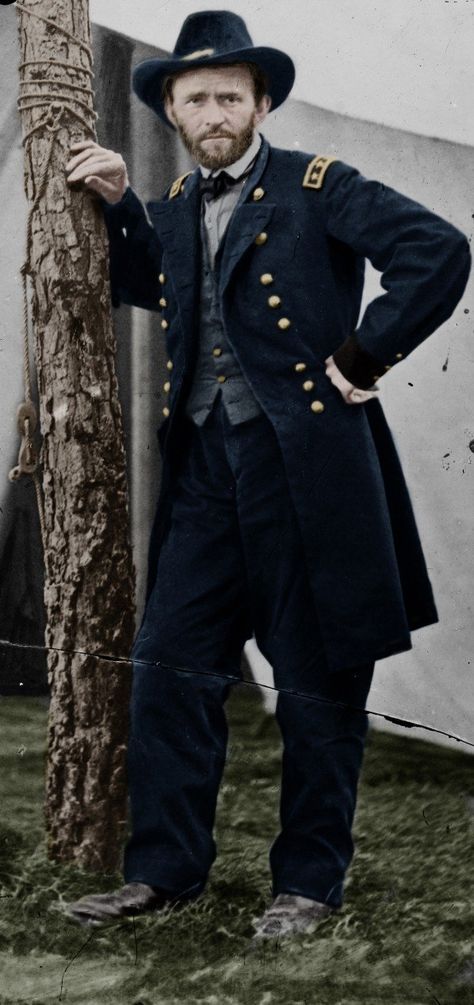 General Ulysses S. Grant - the south could use another visit from him! (The south sucks.) Us Grant, Rugged Gentleman, General Grant, Ulysses Grant, Ulysses S Grant, Civil Wars, Union Soldiers, Wilde Westen, Union Army