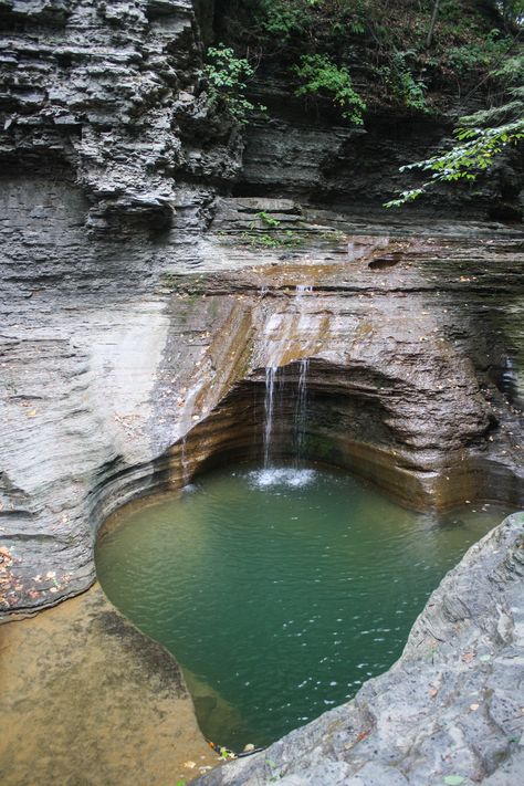 Buttermilk Falls State Park, Ithaca, New York www.stephentravels.com/top5/waterfalls Buttermilk Falls New York, Buttermilk Falls State Park, Upstate Ny Travel, Ny Travel, Buttermilk Falls, New York State Parks, Ithaca New York, Cayuga Lake, Seneca Lake