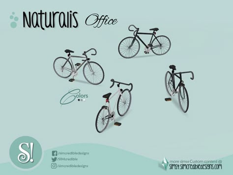 Sims 4 Bycicle Cc, Sims 4 Cc Functional Bike, Sims 4 Cc Bicycle, Sims 4 Cc Simcredible, Sims 4 Bike Cc, Sims 4 Bike, Simcredible Sims 4, Mods Sims 4, Sims Furniture