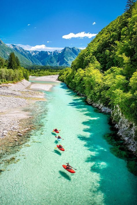 Ok, add Slovenia to my bucket list now. I want to go see the gorgeous Soca Valley! Triglav National Park, Slovenia Travel, Travel Wishlist, Dream Travel Destinations, Beautiful Places To Travel, Beautiful Places To Visit, Travel Inspo, Lonely Planet, Nature Travel