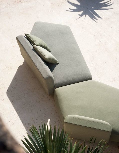 Modern Outdoor Modular Sofas - Italian Couches | RODA Teak Garden Furniture, Outdoor Couch, Modern Outdoor Furniture, Outdoor Living Room, Contemporary Outdoor, Italian Furniture, Mambo, Upholstered Sofa, Modern Outdoor