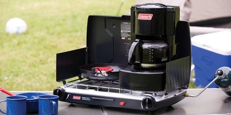 The best coffee makers for camping || Camping coffee makers need to be portable, easy to use at the campsite, and capable of producing a good cup of joe. Here are our favorites. https://www.businessinsider.com/best-camping-coffee-makers?utm_source=feedburner&utm_medium=feed&utm_campaign=Feed%3A+businessinsider+%28Business+Insider%29 Camping Coffee Maker, Coleman Camping, Hot Cider, Best Coffee Maker, Camping Coffee, Coffee Uses, Glass Carafe, Coffee Makers, Camping Stove