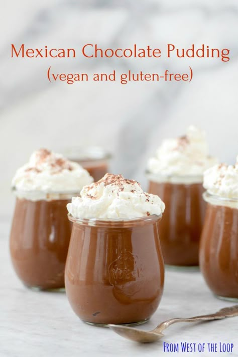 Mexican Hot Chocolate Pudding, Mexican Hot Chocolate Dessert Recipes, Low Carb Mexican Dessert, Mexican Pudding Recipes, Mexican Desserts Easy Gluten Free, Gluten Free Mexican Dessert Recipes, Vegan Spanish Dessert, Mexican Dessert Vegan, Mexican Hot Chocolate Dessert