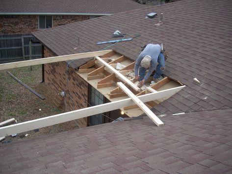 http://rainydayinfo.blogspot.com/2010/04/patio-cover-in-plano.html Roof Addition, Patio Roofs, Deck Roof, Front Porch Addition, Patio Addition, Covered Patio Design, Patio Plans, Roofing Ideas, Porch Remodel