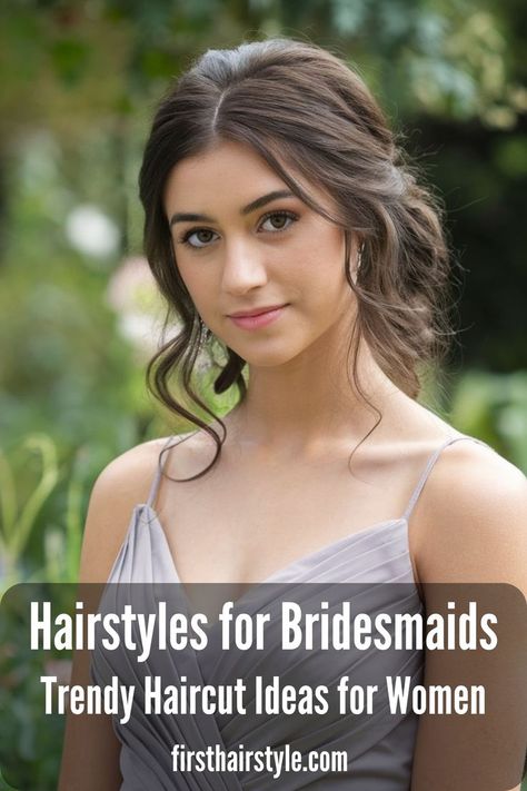 Top Hairstyles for Bridesmaid Perfection Hairstyles For Bridesmaids, Ponytail Bridesmaid, Elegant Updos, Stunning Hairstyles, Top Hairstyles, Wedding Look, Crown Braid, Bridesmaid Hairstyles, Trendy Haircuts