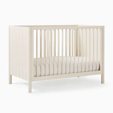 Modern Baby Cribs, Crib Conversion Kit, Baby Cribs Convertible, Sarah Sherman Samuel, Modern Crib, West Elm Kids, Convertible Crib, Crib Mattress, Modern Baby