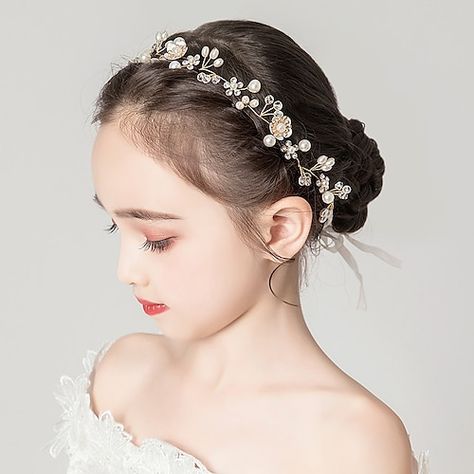 Season:All Seasons; Fabric:Alloy; Look After Me:Hand wash; Gender:Girls'; Occasion:Performance,Wedding Party; Kids Accessories:Hair Accessories; Hair Accessories:Bandanas; Age Group:Kid's; Coat Bust:35; Pattern:Fashion; Front page:FF; Listing Date:04/20/2021; Production mode:External procurement; Special selected products:COD Flower Girl Tiara, Flower Girl Headpiece, Hair Accessories Crown, Flower Girl Hair Accessories, Girls Tiara, Wedding Hairband, Bridal Headdress, Toddler Hairstyles Girl, Bridal Wedding Hair