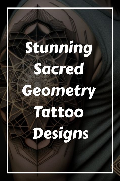 Unlock the mysteries of the universe with our Sacred Geometry Tattoo Ideas. Each design intertwines complex shapes and patterns, symbolizing harmony, the interconnectedness of life, and cosmic beauty. Ideal for those who appreciate the profoundness of geometry. Sacral Tattoo, Sacred Geometry Tattoo Women, Geometric Hand Tattoo, Sacred Geometry Tattoo Design, Fibonacci Tattoo Sacred Geometry, Seed Of Life Tattoo, Geometric Universe Tattoo, Fibonacci Spiral Tattoo, Mathematical Patterns