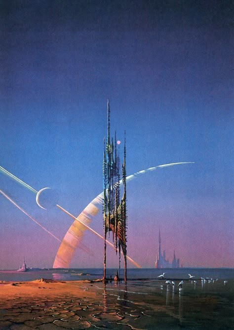 70s Sci-Fi Art on Twitter: "Bruce Pennington https://t.co/YXnkLyEbVM https://t.co/cBnwwQ4RLY" Bruce Pennington, Novel Game, Sci Fi Landscape, Futurisme Retro, 70s Sci Fi Art, Arte Peculiar, New Retro Wave, Alien Worlds, Futuristic Art