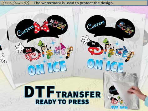 Magic Kingdom Shirt, Disney On Ice, Image Transfers, Image Transfer, Dtf Transfers, Magic Kingdom, Disney Trips, Bulgaria, Heat Transfer