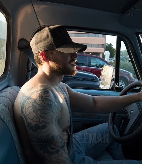 Riding around town #maleportraits #paulfreeman via ✨ @padgram ✨(http://dl.padgram.com) Paul Freeman, Ginger Men, Country Men, Male Portrait, Country Boys, Bearded Men, A Man, How To Look Better, Tumblr