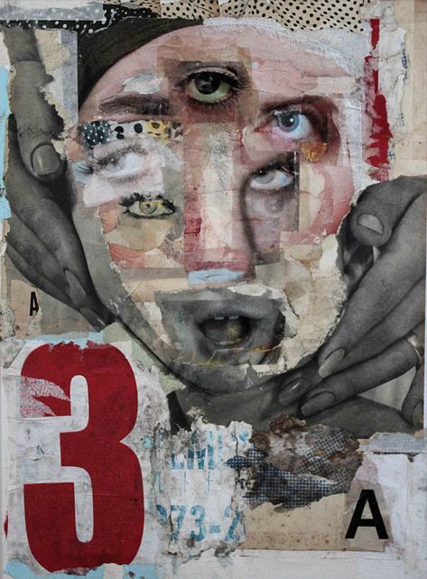 Rael Brian | Untitled Portrait Collage Photography, Portrait Collage, Face Collage, Art Alevel, Gcse Art Sketchbook, Layered Art, Identity Art, A Level Art, Painting Digital